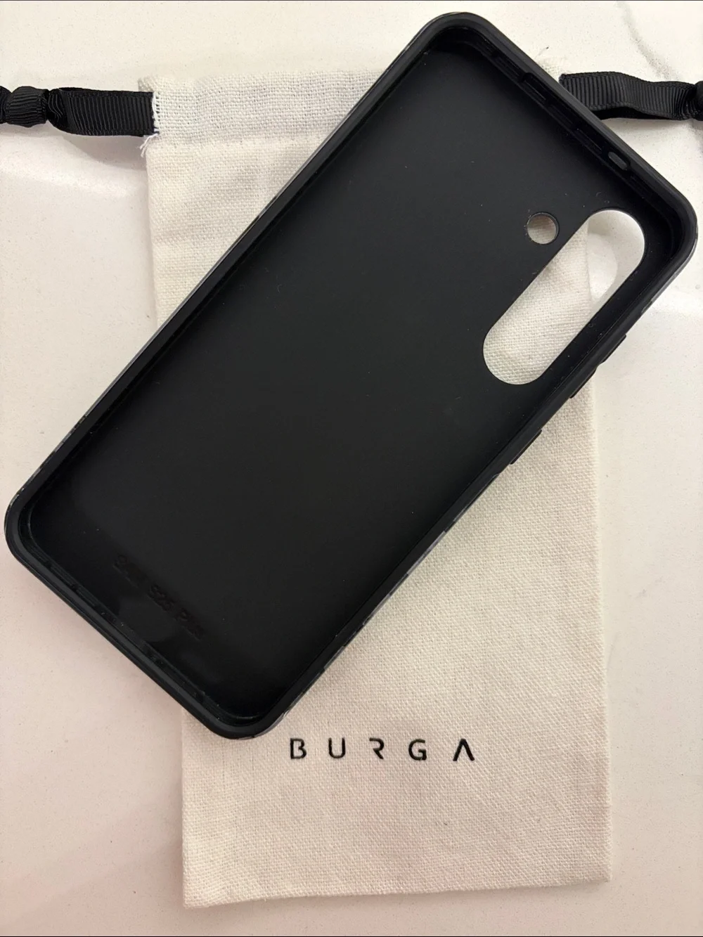Burga black floral